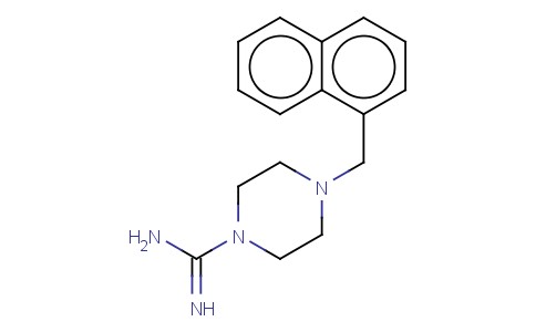1-PIPERAZINECARBOXAMIDINE, 4-(1-NAPHTHYLMETHYL)-